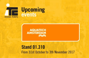 Aquatech, próxima participación. Ingles